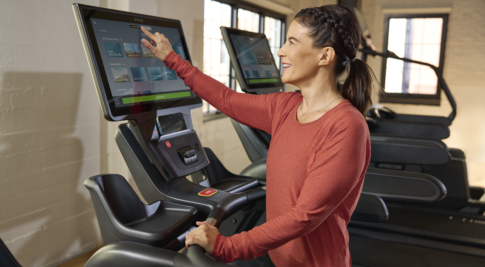 Precor Cardio Console
